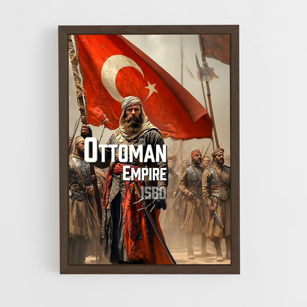 ap-ottoman empire-1 cadre Bois foncé