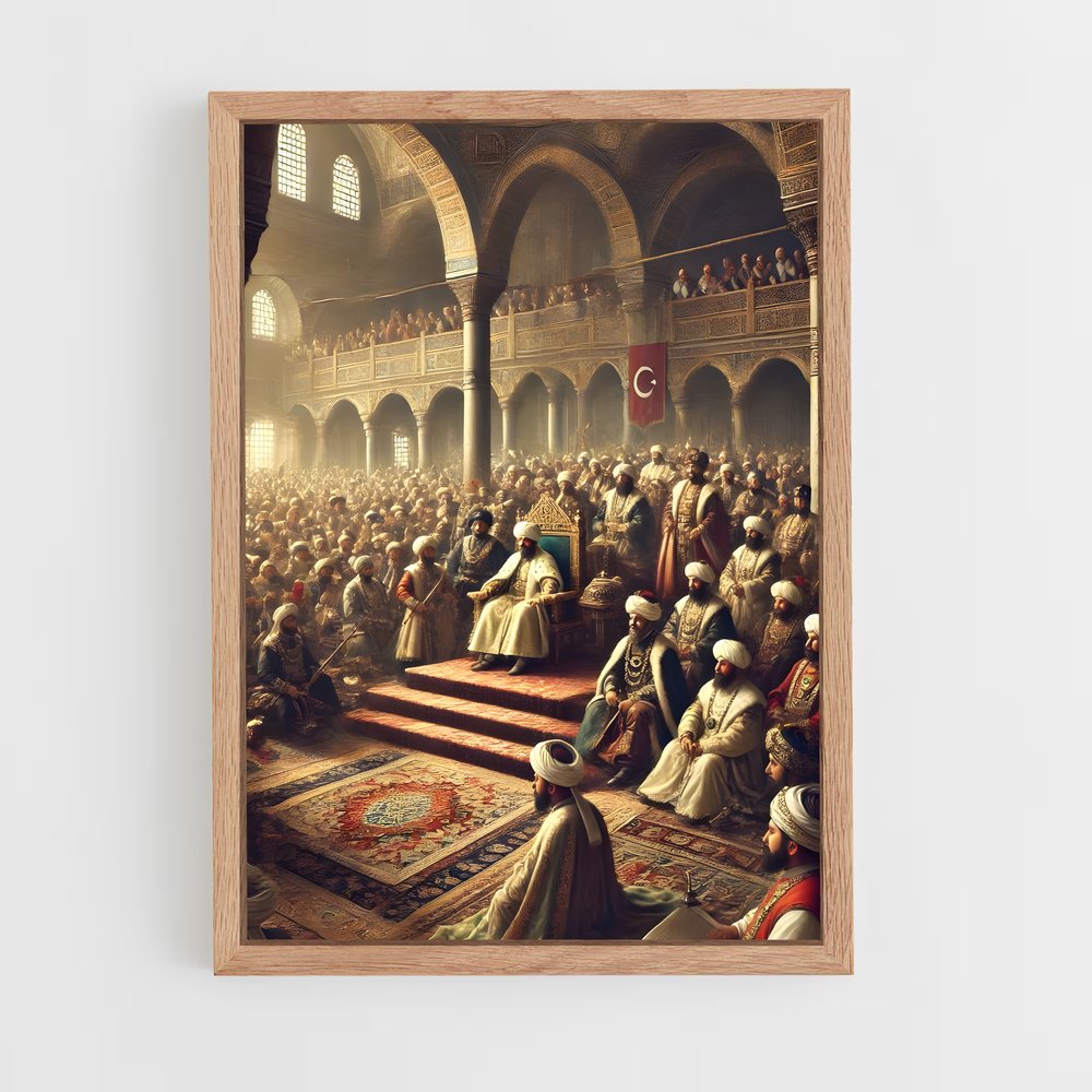 ap-ottoman empire-2 cadre Bois clair