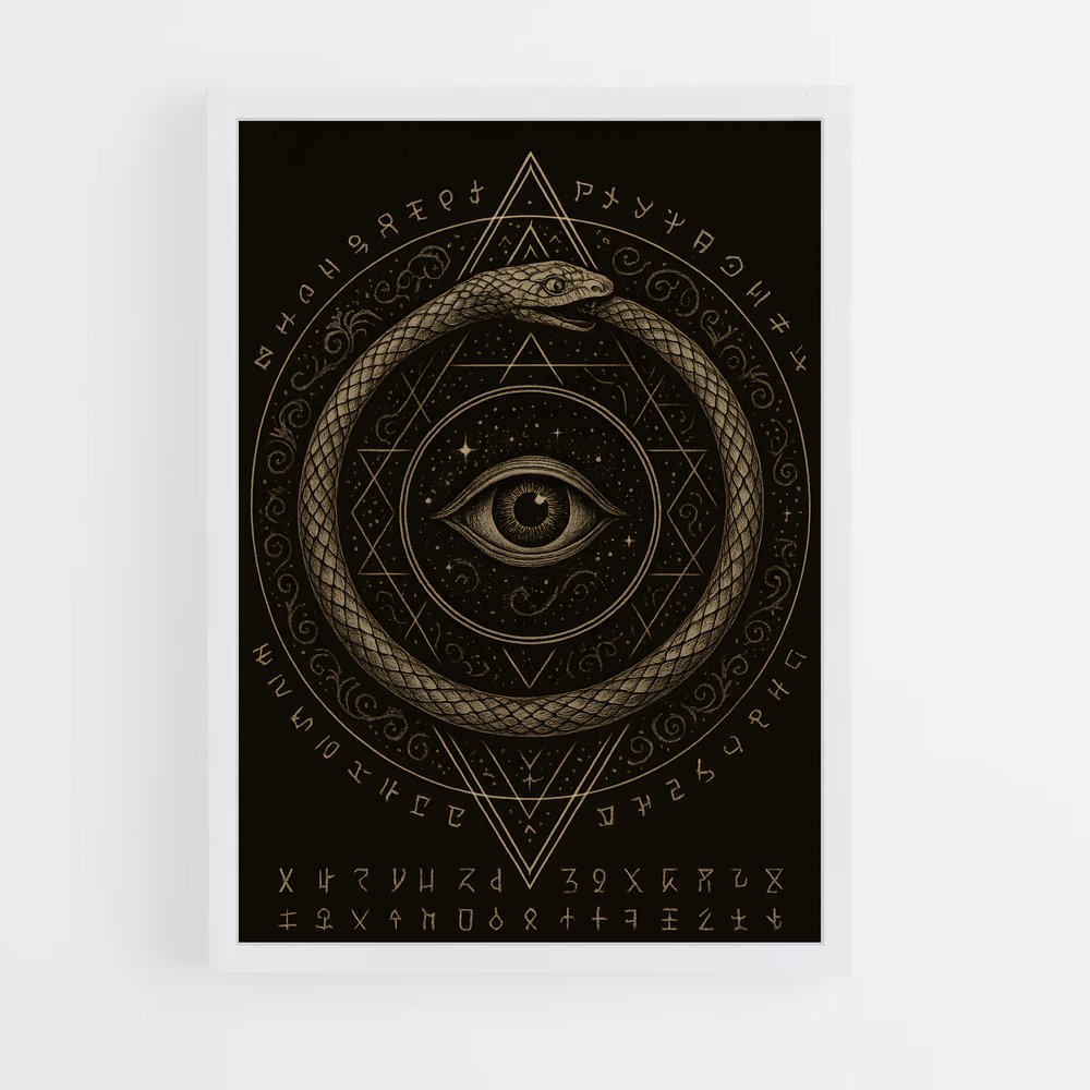 ap-ouroboros-1 cadre Blanc
