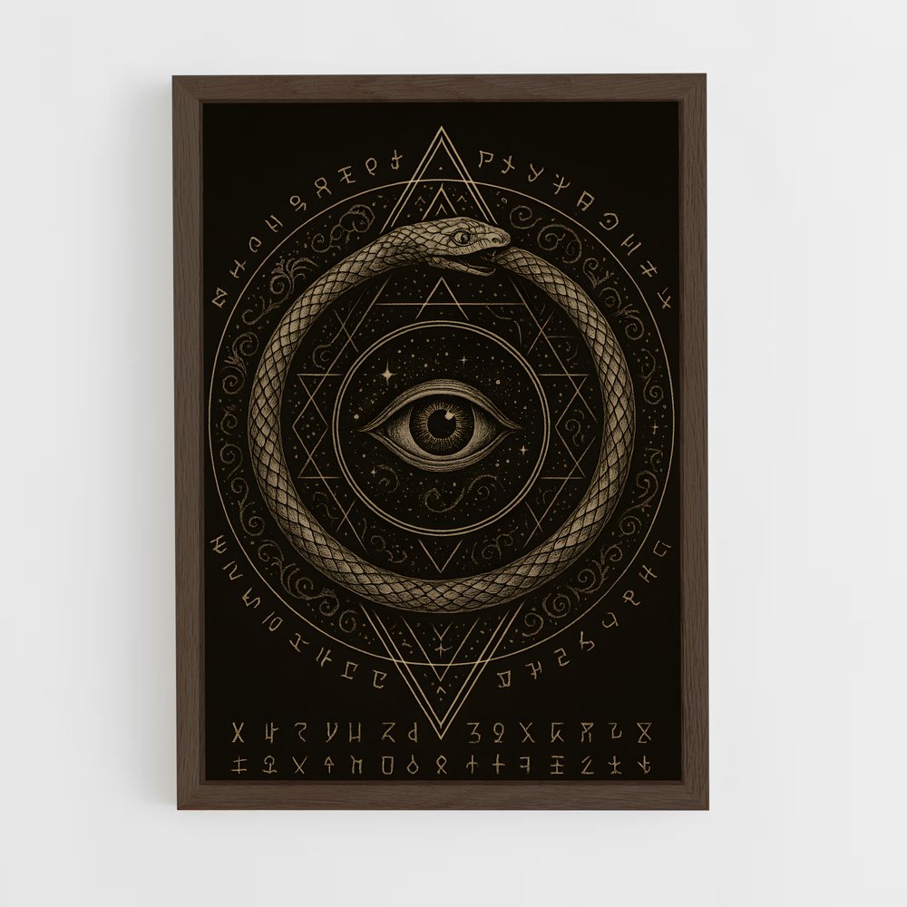 ap-ouroboros-1 cadre Bois foncé