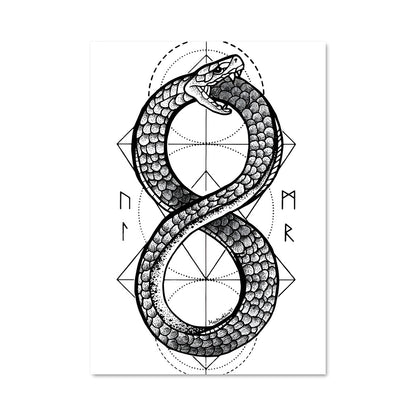 Poster Serpent Infini