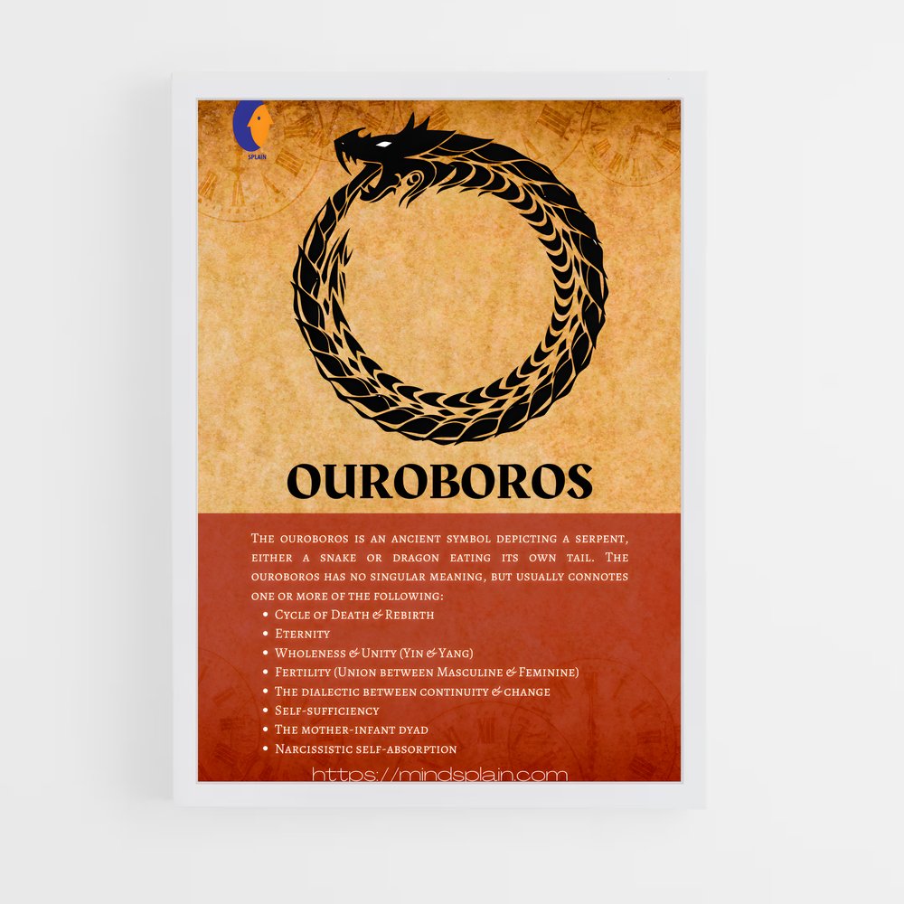 ap-ouroboros-4 cadre Blanc