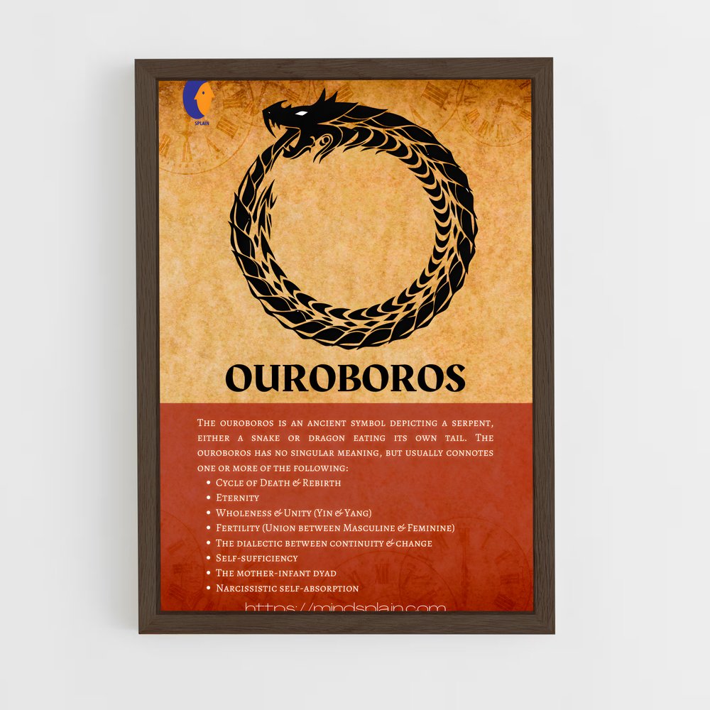 ap-ouroboros-4 cadre Bois foncé
