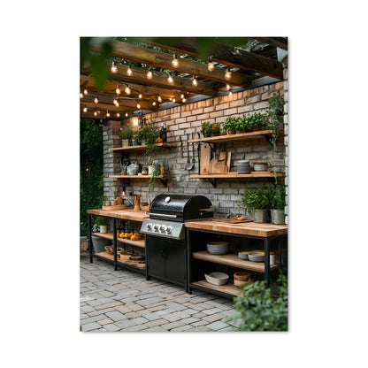 Poster Cuisine en Plein Air