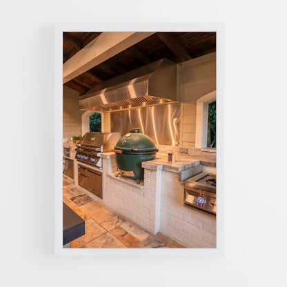 ap-outdoor kitchen-11 cadre Blanc