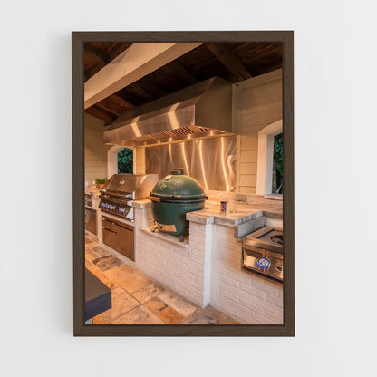 ap-outdoor kitchen-11 cadre Bois foncé