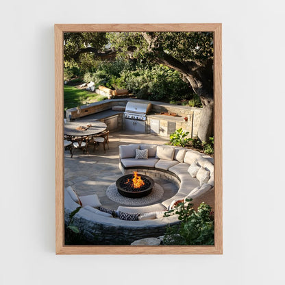 ap-outdoor kitchen-6 cadre Bois clair