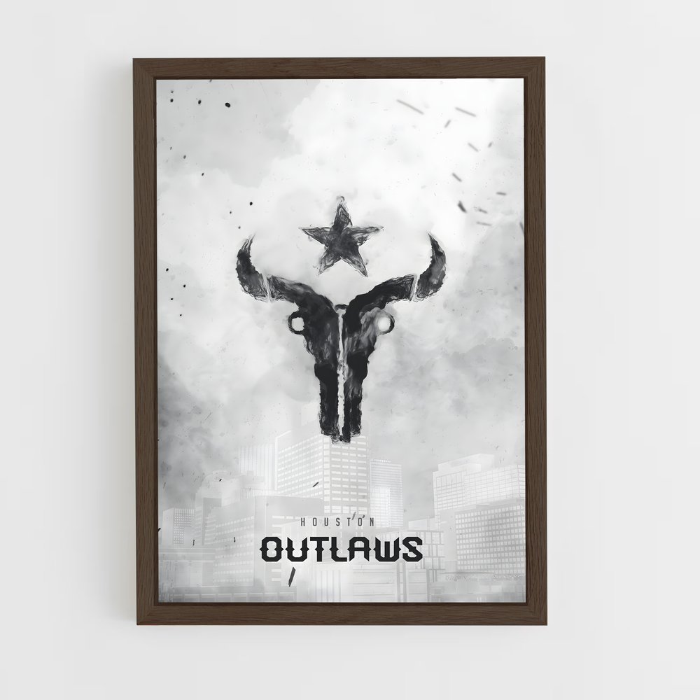 ap-outlaw-6 cadre Bois foncé