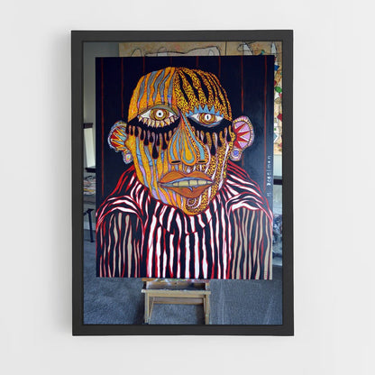 ap-outsider art-4 cadre Noir