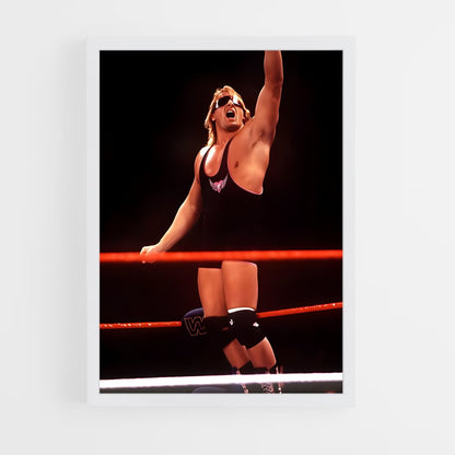 ap-owen hart-1 cadre Blanc
