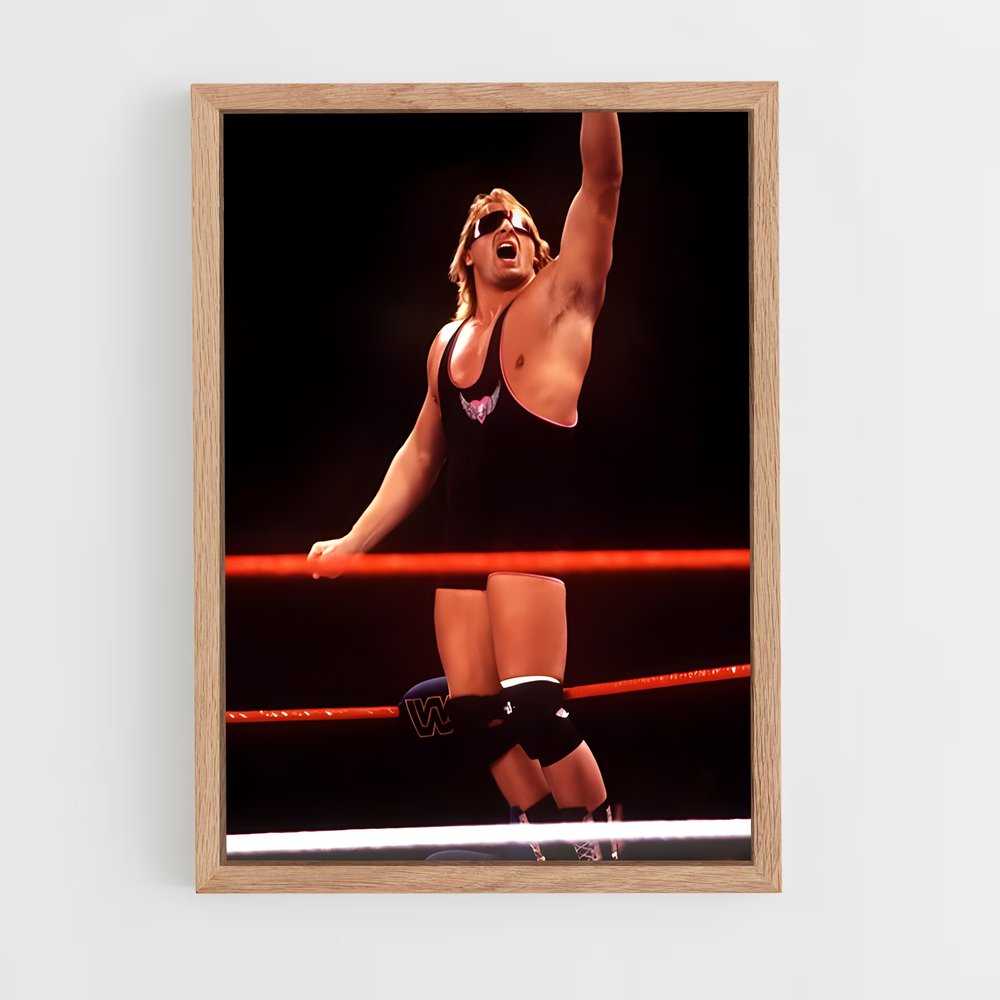 ap-owen hart-1 cadre Bois clair