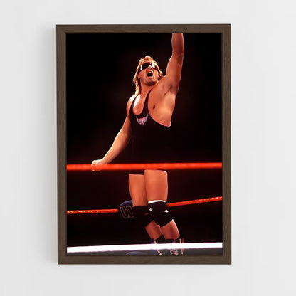 ap-owen hart-1 cadre Bois foncé