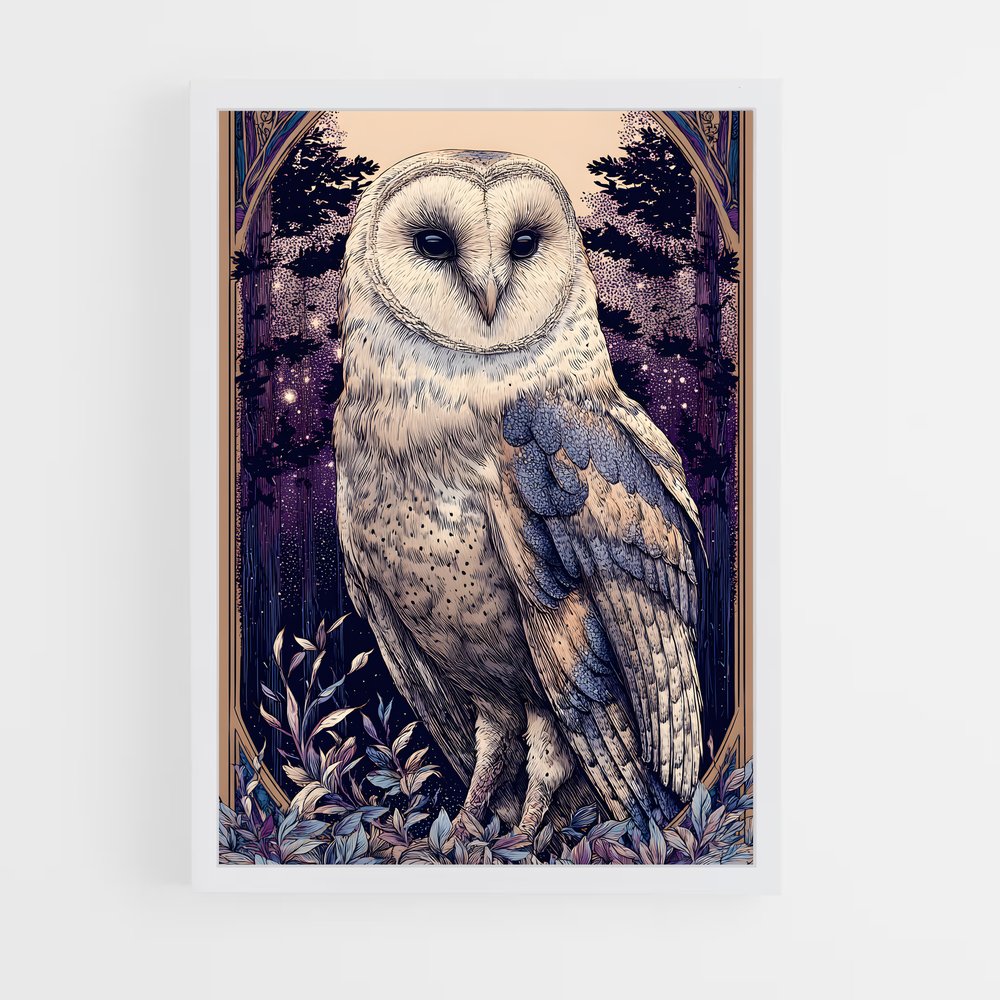 ap-owl-10 cadre Blanc
