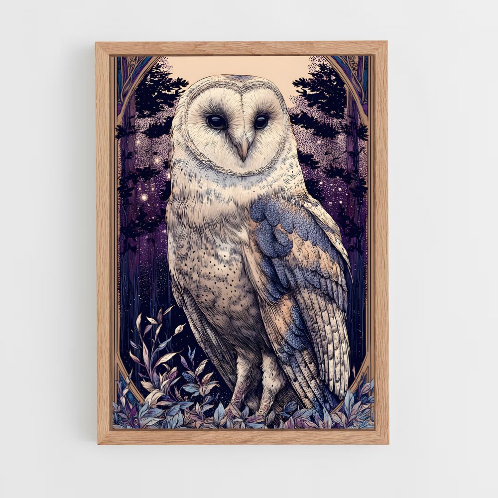 ap-owl-10 cadre Bois clair