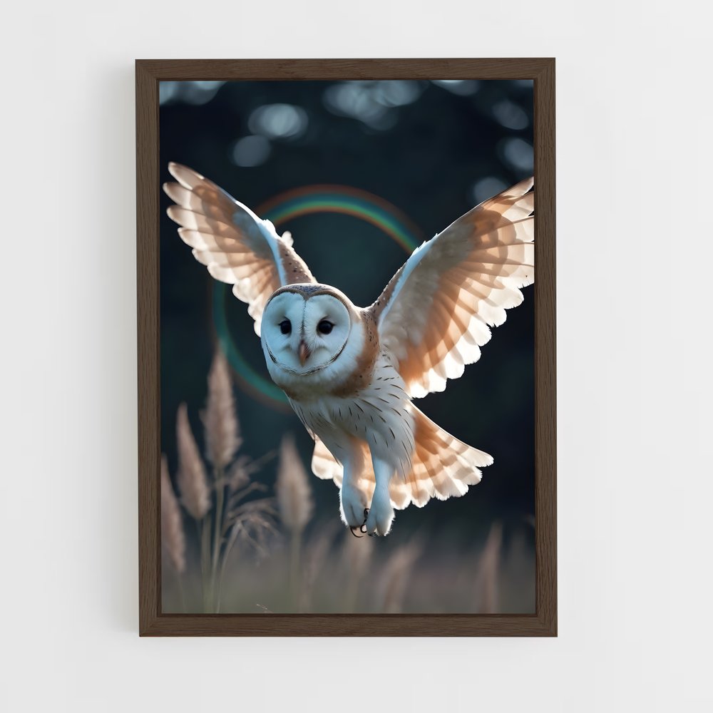 ap-owl-2 cadre Bois foncé