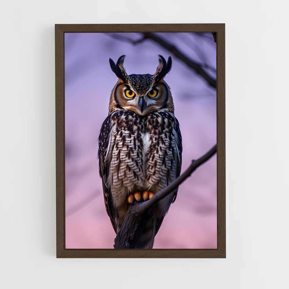 ap-owl-3 cadre Bois foncé