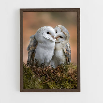 ap-owl-8 cadre Bois foncé