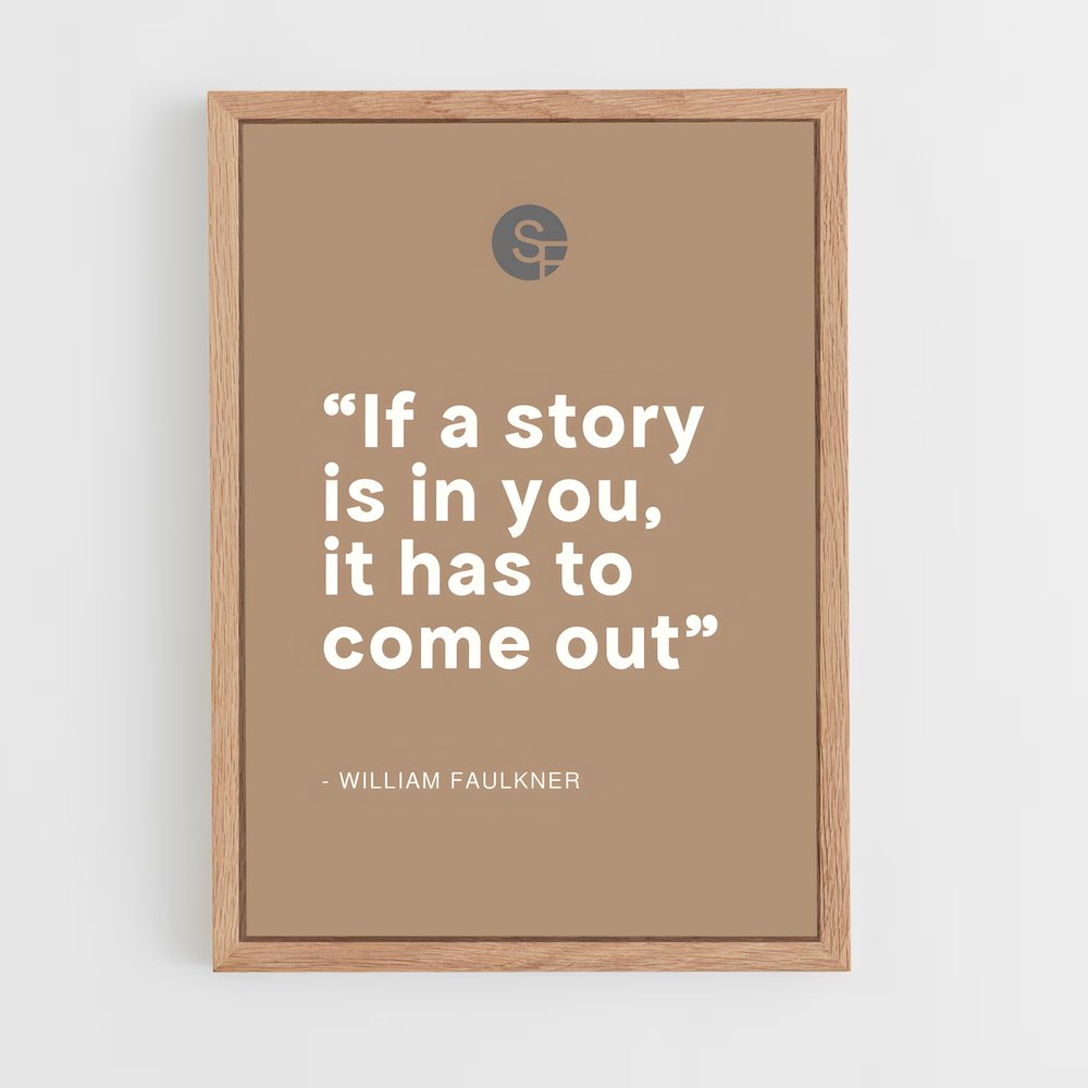 ap-own your story-3 cadre Bois clair