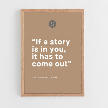 ap-own your story-3 cadre Bois clair