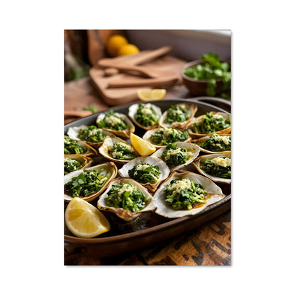 Poster Festin de Coquillages