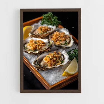 ap-oysters-5 cadre Bois foncé