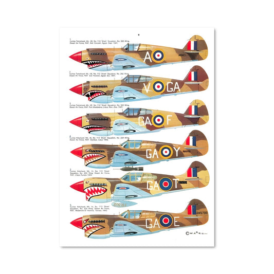 Poster Les Quatre Spitfire