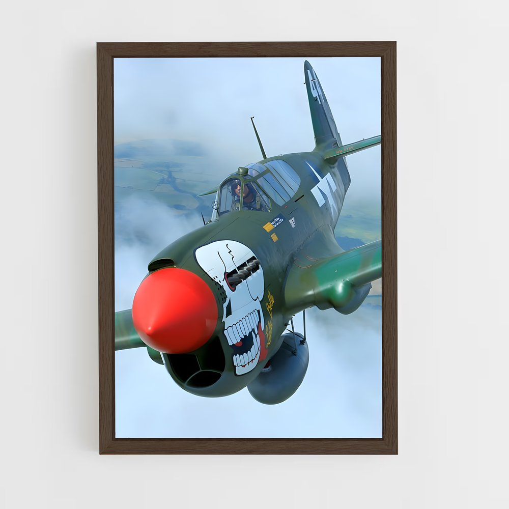 ap-p-40 warhawk-1 cadre Bois foncé