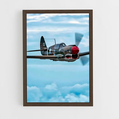 ap-p-40 warhawk-2 cadre Bois foncé