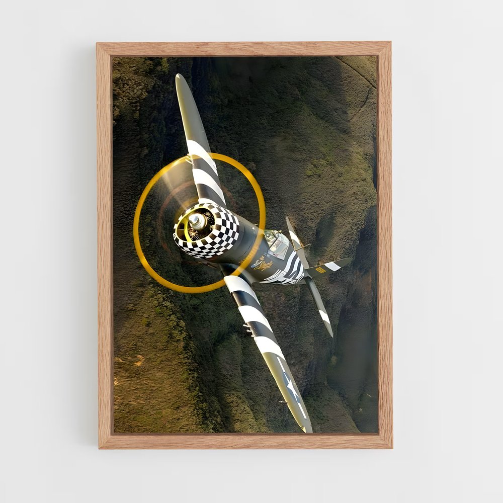 ap-p-47 thunderbolt-1 cadre Bois clair