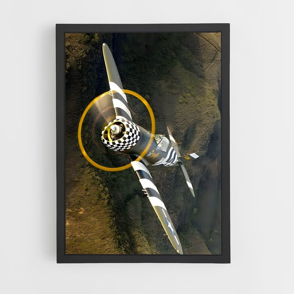 ap-p-47 thunderbolt-1 cadre Noir