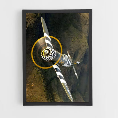 ap-p-47 thunderbolt-1 cadre Noir