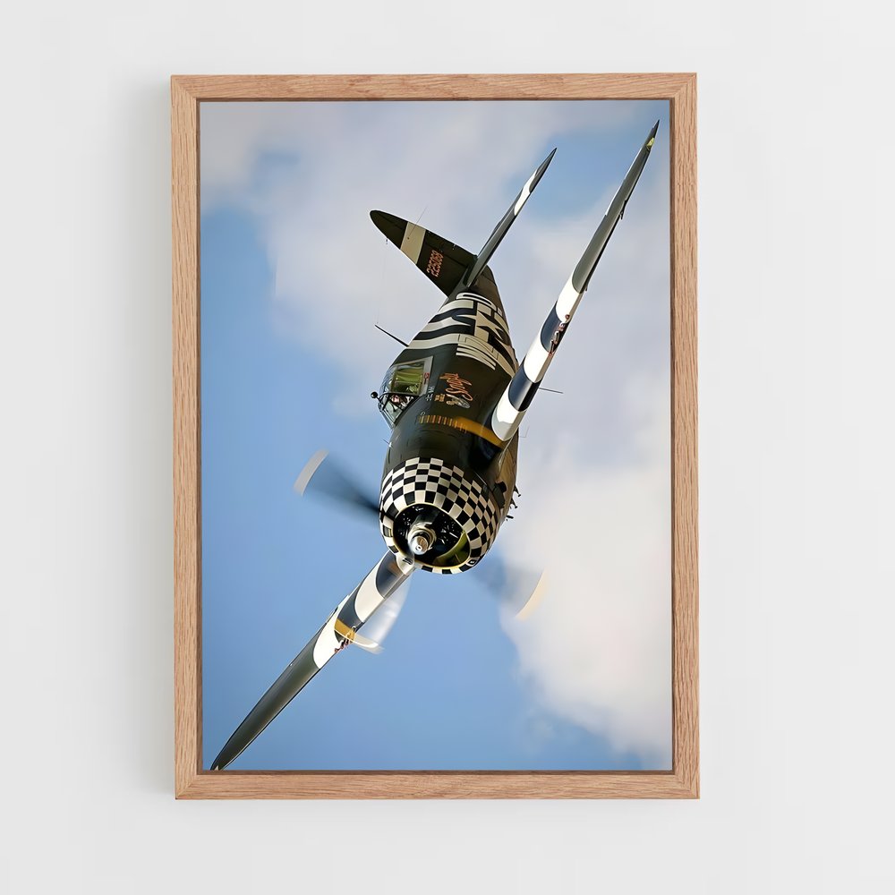 ap-p-47 thunderbolt-2 cadre Bois clair