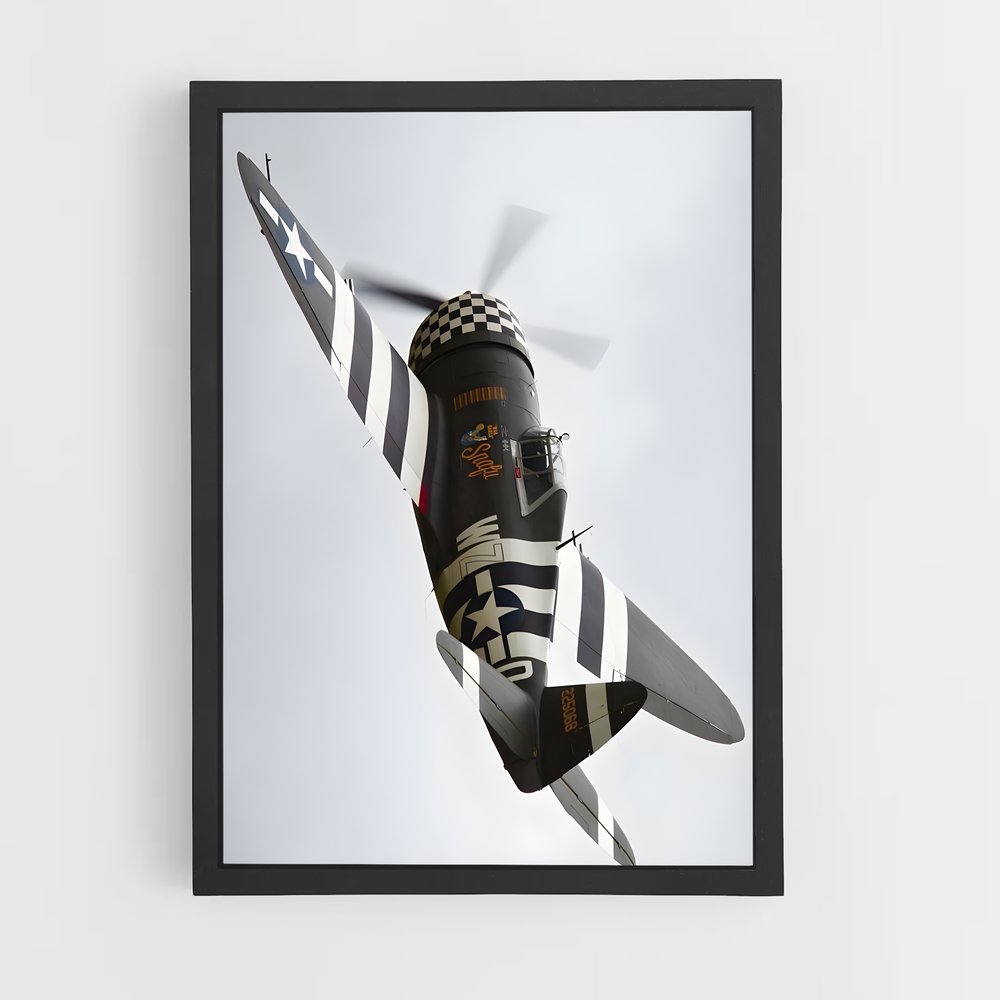 ap-p-47 thunderbolt-4 cadre Noir