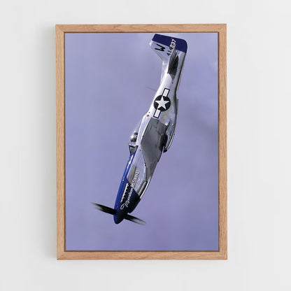ap-p-51 mustang-1 cadre Bois clair