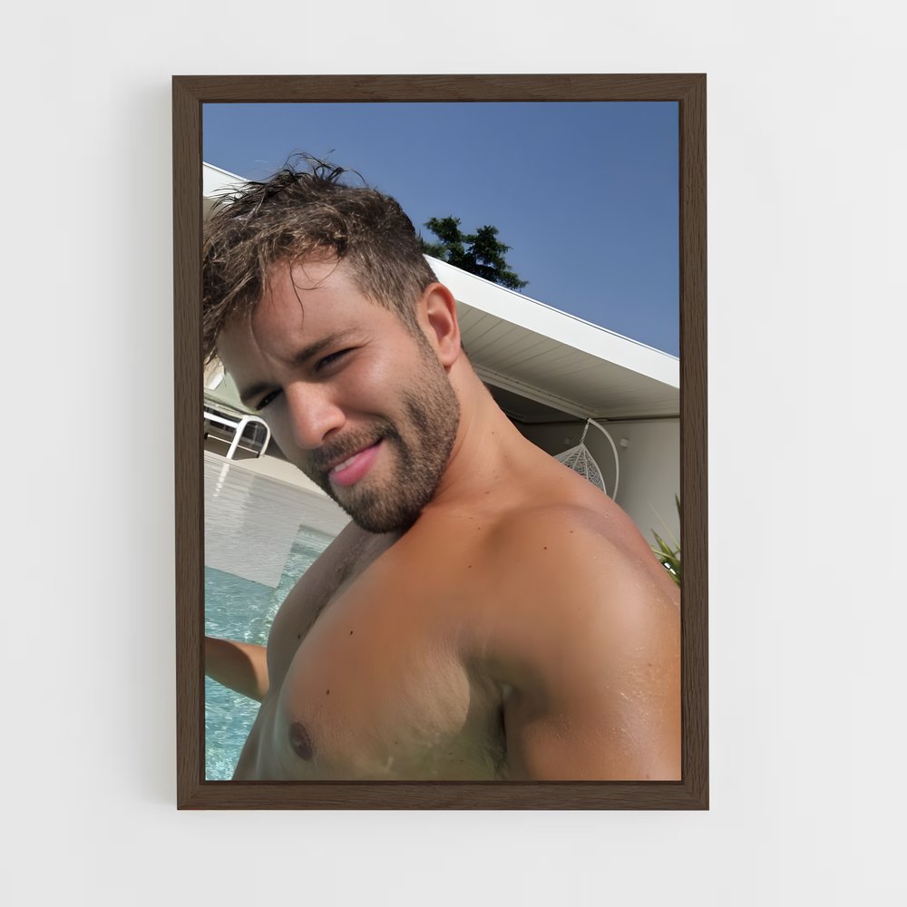 ap-pablo alboran-6 cadre Bois foncé