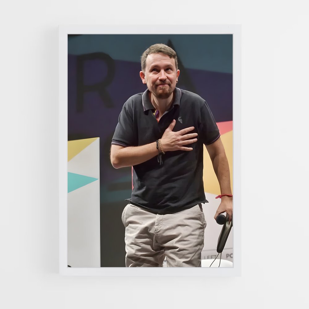 ap-pablo iglesias-2 cadre Blanc