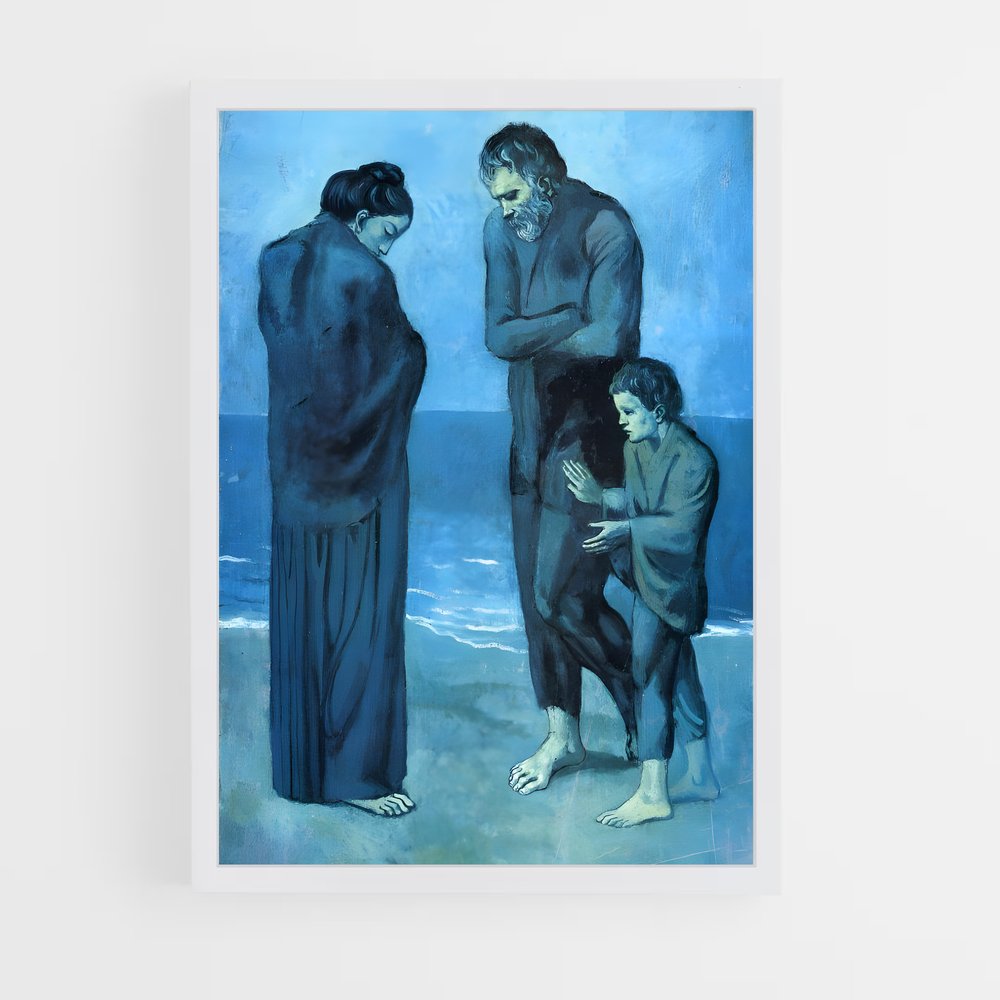 ap-pablo picasso-3 cadre Blanc
