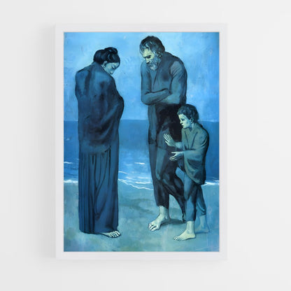 ap-pablo picasso-3 cadre Blanc