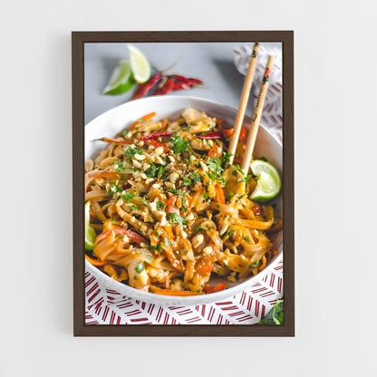 ap-pad thai-4 cadre Bois foncé