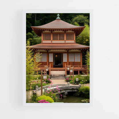 ap-pagoda style architecture-2 cadre Blanc