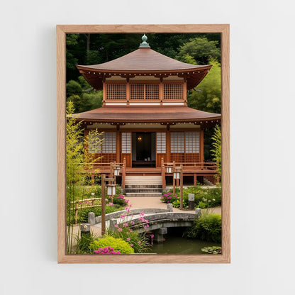 ap-pagoda style architecture-2 cadre Bois clair