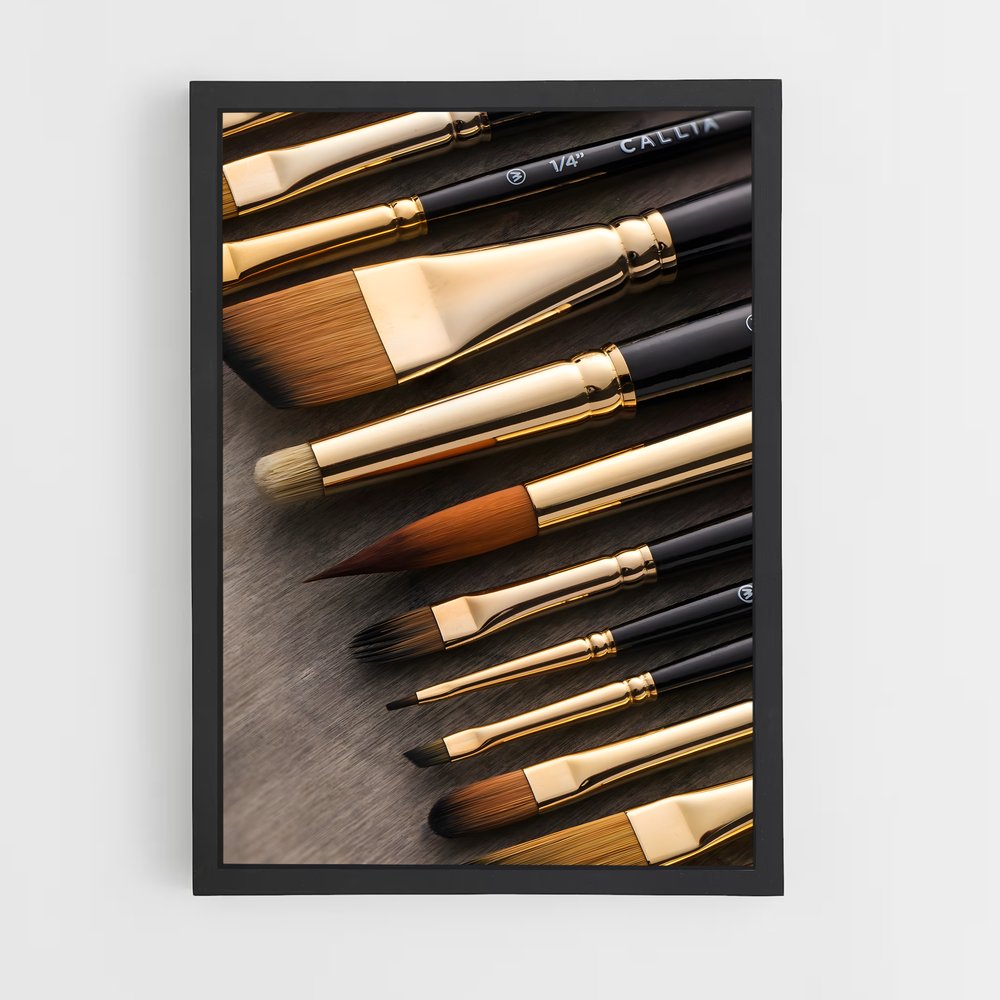 ap-paint brush-1 cadre Noir