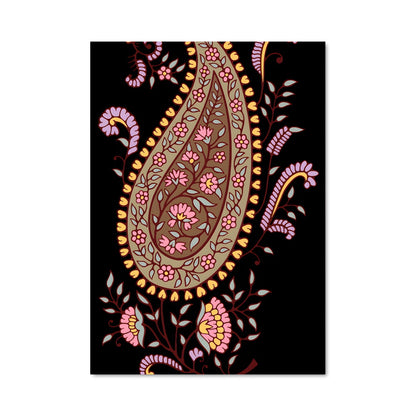 Poster Paisley Floral Dream
