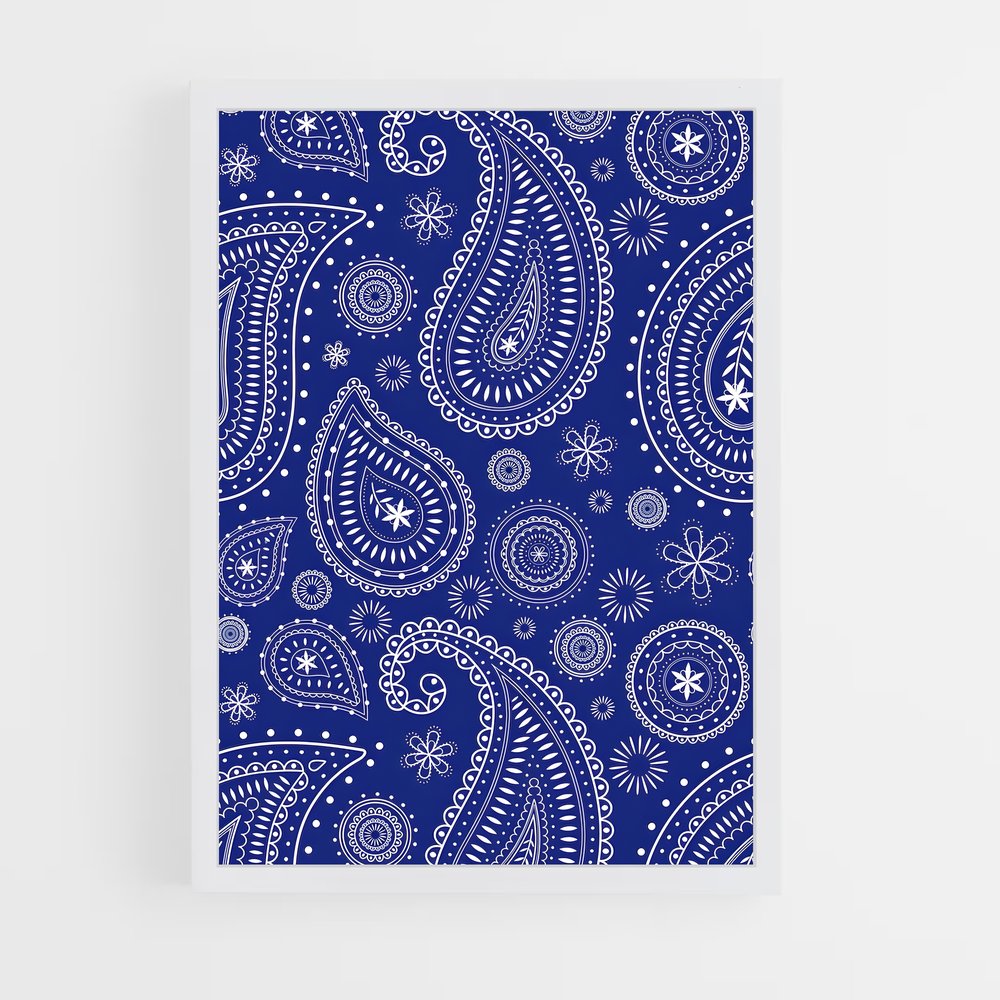 ap-paisley-3 cadre Blanc