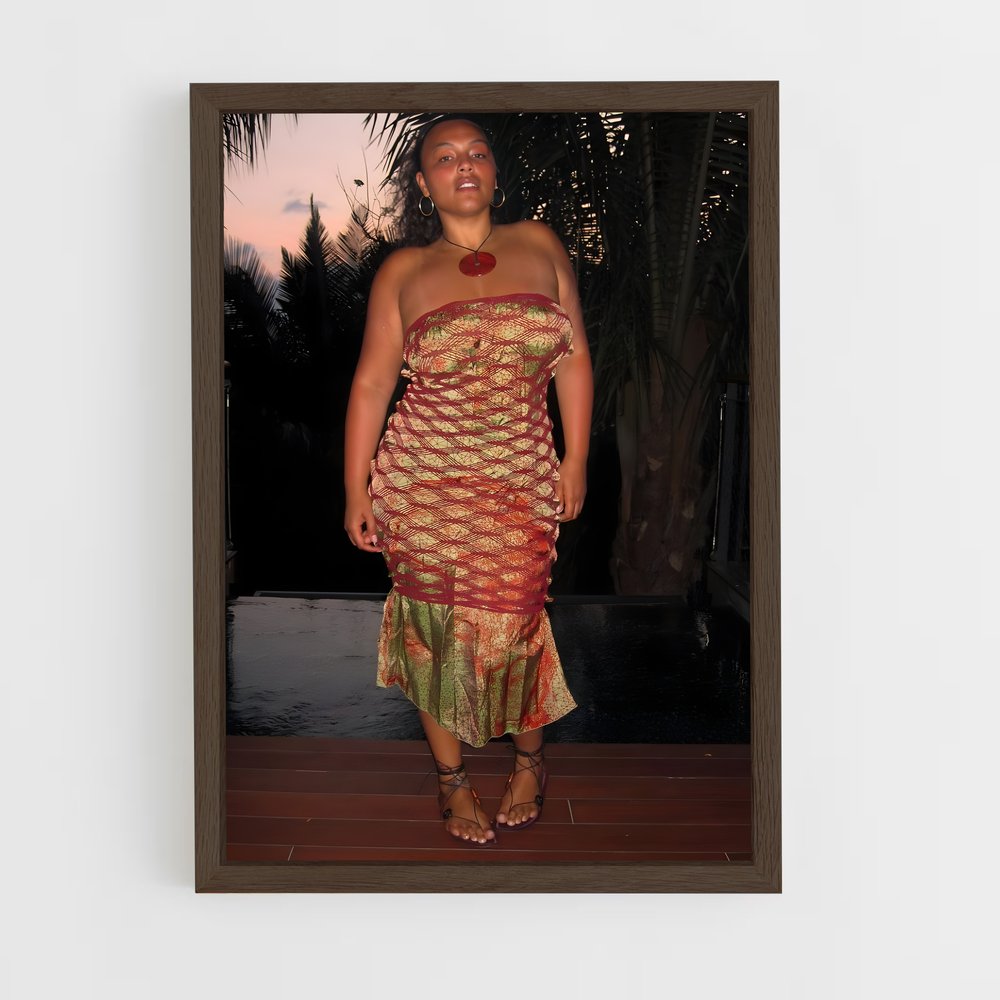 ap-paloma elsesser-1 cadre Bois foncé