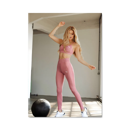 Poster Fitness Glam