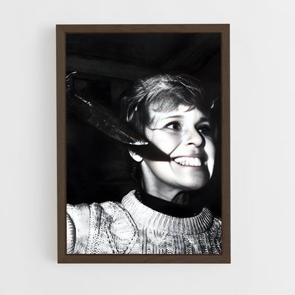 ap-pamela voorhees-2 cadre Bois foncé