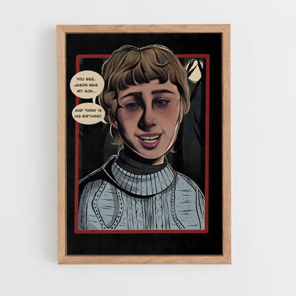 ap-pamela voorhees-3 cadre Bois clair