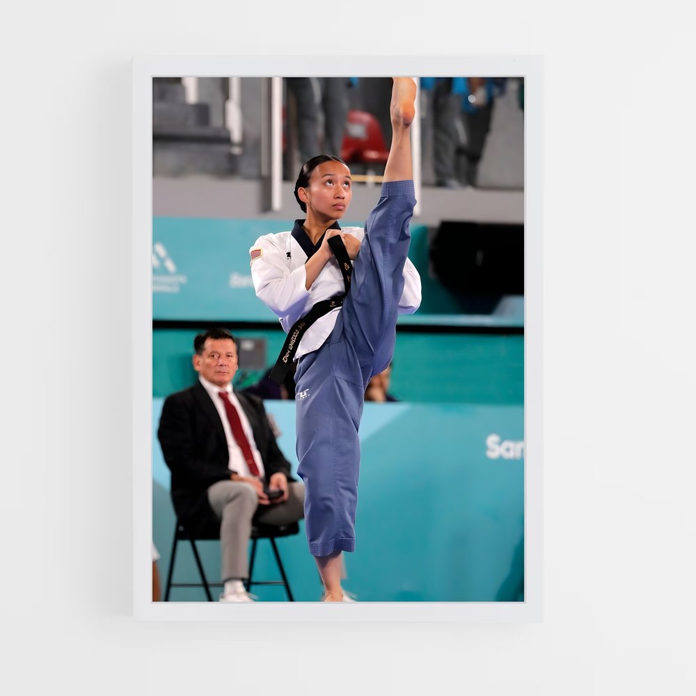 ap-pan american games judo-2 cadre Blanc