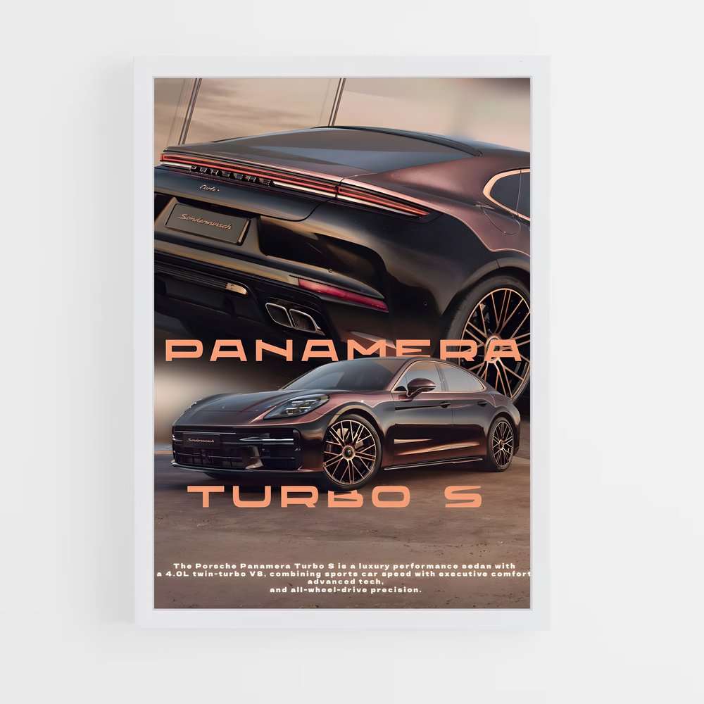 ap-panamera turbo s-1 cadre Blanc